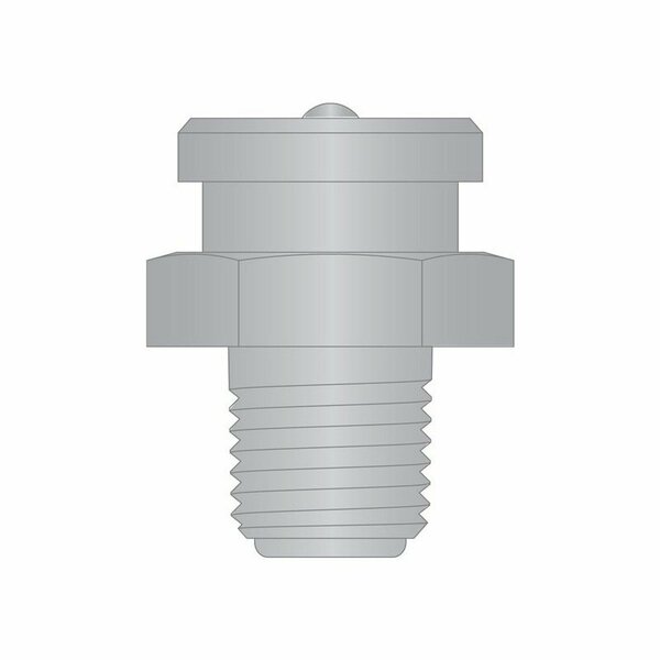 Heritage Button Head Fitting, 1/8"-27PTF, SS PV H1184S